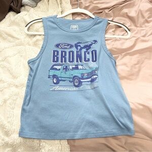 Ford Bronco blue tank top